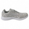 Scarpe da ginnastica Runner Joice in poliestere argento - EU37/US7