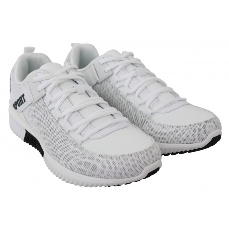 Scarpe da ginnastica Adrian in poliestere bianco - EU40/US7