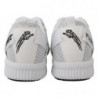 Scarpe da ginnastica Adrian in poliestere bianco - EU41/US8
