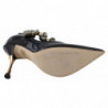 Scarpe in pelle nera con cristalli DÃ©colletÃ© Mary Jane - EU35/US4.5