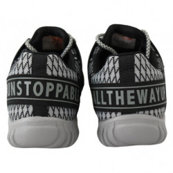 Scarpe da ginnastica Runner Mason in poliestere nero - EU40/US7
