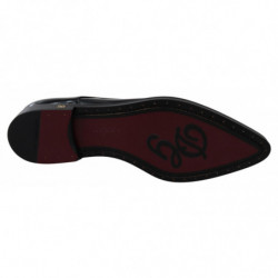 Scarpe formali stringate in pelle nera con cristalli - EU41/US10.5