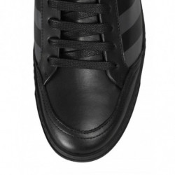 Sneaker Di Pelle Di Vitello Nera - EU38/US8