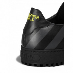 Sneaker Di Pelle Di Vitello Nera - EU38/US8