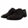 Scarpe formali con punta alare Oxford in pelle viola - EU41/US8