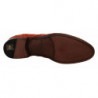 Scarpe derby in pelle esotica arancione - EU41/US7