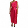Abito Abito midi monospalla dal taglio aderente rosa - IT38-XS