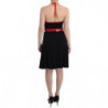 Abito palladio con cintura nera - IT44-L