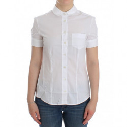Top camicia in cotone...