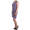 Abito viola in jersey di cotone - M