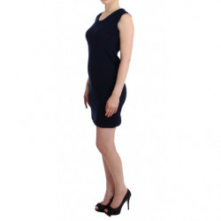 Abito blu in jersey di cotone - XS