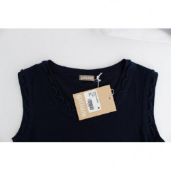 Abito blu in jersey di cotone - XS