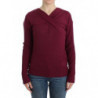 Maglione di lana lavorato a maglia viola - IT46-XL