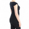 Top in cotone nero - IT46-XL