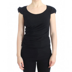 Top in cotone nero - IT44-L
