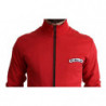 Maglione cardigan con cerniera rosso DG Motor Club - IT44 - XS