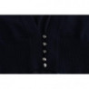 Cardigan corto in lana blu - IT46-XL
