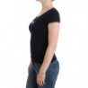 Maglietta superiore in nylon nero - IT46-XL