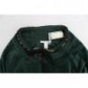Maglia in cotone velluto verde - IT42-M