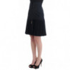 Gonna nera a pieghe in pizzo - IT40-S