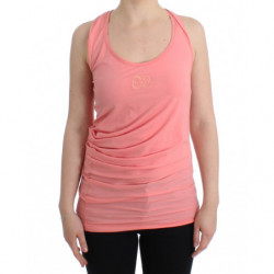 Canotta in cotone rosa -...