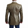 Giacca blazer MARTINI con corona di cristalli dorati - IT46 - S