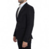 Blazer slim fit in seta nera - IT48 - M