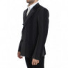 Blazer in lana stretch a righe grigie - IT48 - M