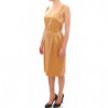Tubino in seta bronzo - IT36-XXS
