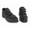 Stivali con cinturino alla caviglia in pelle grigia - EU39.5/US6.5