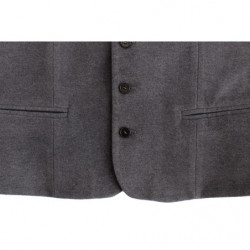 Gilet casual in misto cotone grigio - IT48 - M