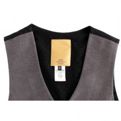 Gilet casual in misto cotone grigio - IT48 - M