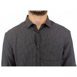 Camicia casual in lino grigio - IT48 - M