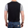 Gilet casual in cotone a righe nere - IT48 - M