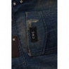 Jeans blu a gamba dritta - W28