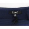 Minigonna in nylon blu - IT42-M