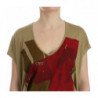 T-shirt a maniche corte con stampa verde - XL
