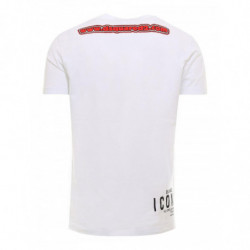 Maglietta in cotone bianco - XL