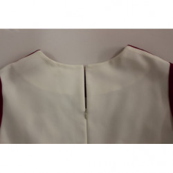 Abito a trapezio bianco da robot - IT40-S