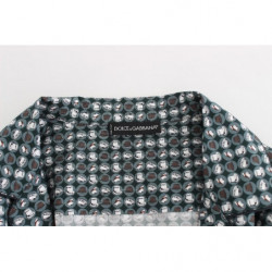 Indumenti da notte in pigiama in cotone con stampa cappello verde - XS