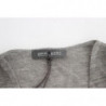 Maglione maniche lunghe elasticizzato misto lana grigia - IT44 - M