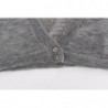 Cardigan maglione bolero grigio lavorato a maglia lingerie - IT42 - S