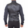 Gilet gilet in lana e seta a righe grigie - IT44 - XS