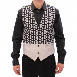 Gilet a pois blu Gilet...