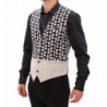 Gilet a pois blu Gilet Weste - IT44 - XS