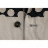 Gilet a pois blu Gilet Weste - IT44 - XS