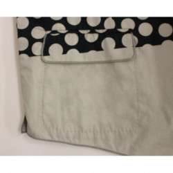 Gilet a pois blu Gilet Weste - IT44 - XS