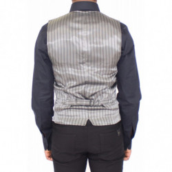 Blazer gilet in cotone elasticizzato grigio - IT44 - XS