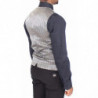 Blazer gilet in cotone elasticizzato grigio - IT44 - XS