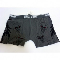 Boxer da uomo con teschi -...